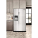  Whirlpool 36-inch, 20.85 cu. ft. Side-by-Side Refrigerator with Water and Ice Dispenser WRSC6536RZ IMAGE 9
