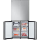  LG 33-inch, 18.6 cu. ft. Counter-Depth French 4-Door Refrigerator with Ice Maker LF19C8200S IMAGE 3