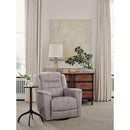 IFDC Swivel Glider Fabric Recliner with Wall Recline IF-6345 IMAGE 8
