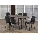  IFDC T-1814/C-1710 7 pc Dinette Set IMAGE 1