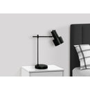  Monarch I 9647 21"H Table Lamp - Black Metal/Black Shade/Usb IMAGE 2