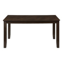 Monarch I 1330 Dining Table - Espresso Veneer 36"X 60" IMAGE 4