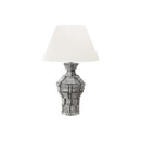 Monarch I 9936 28"H Table Lamp Grey Resin / Ivory Shade IMAGE 2