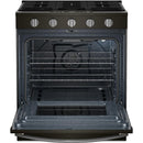  Whirlpool 30-inch Slide-In Gas Range with Wi-Fi WSGS5030SV IMAGE 2