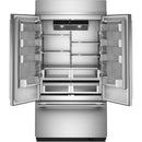  KitchenAid 42-inch, 24.2 cu. ft. Built-In French 3-Door Refrigerator with Preserva®+ Food Care System KBFN542SPS IMAGE 2