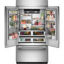  KitchenAid 42-inch, 24.2 cu. ft. Built-In French 3-Door Refrigerator with Preserva®+ Food Care System KBFN542SPS IMAGE 3