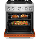  KitchenAid 30-inch, 4.1 cu. ft. Freestanding Commercial-Style Dual-Fuel Range KFDS930SSC IMAGE 2