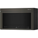  KitchenAid 30-inch, 1.1 cu. ft. Over-the-Range Microwave Oven with Air Fry Technology YKMMF730PBE IMAGE 3