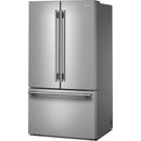  KitchenAid 36-inch, 31 cu. ft. French 3-Door Refrigerator with Interior Ice and Water KRFF336SPS IMAGE 4