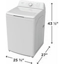  Frigidaire 4.7 cu. ft. Top Loading Washer FLVW7000AW IMAGE 5