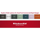  KitchenAid 30-inch, 4.1 cu. ft. Freestanding Commercial-Style Dual-Fuel Range KFDS930SDC IMAGE 10