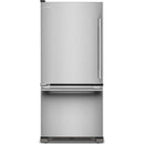  KitchenAid 30-inch, 18.7 cu. ft. Freestanding Bottom Freezer Refrigerator with Full-Width Pantry Drawer KRBL130SPS IMAGE 1