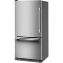  KitchenAid 33-inch, 22.1 cu. ft. Freestanding Bottom Freezer Refrigerator with Full-Width Pantry Drawer KRBL133SPS IMAGE 6