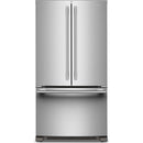 KitchenAid 36-inch, 25.2 cu. ft. Freestanding French 3-Door Refrigerator with Internal Water Dispenser KRFF136SPS IMAGE 1