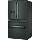  KitchenAid 36-inch, 29.51 cu. ft. Freestanding French 4-Door Refrigerator with Water and Ice Dispensing System KRMF436SJP IMAGE 7