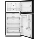  Maytag 30-inch, 19.3 cu. ft. Freestanding Top Freezer Refrigerator with EvenAir™ Cooling Tower MRTX5119SB IMAGE 2