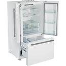  Forno 36-inch, 27.4 cu. ft. Freestanding French 3-Door Refrigerator with Internal Water Dispenser and Ice Maker FFFFD1783-36WHT IMAGE 14