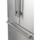  Forno 36-inch, 27.4 cu. ft. Freestanding French 3-Door Refrigerator with Internal Water Dispenser and Ice Maker FFFFD1783-36S IMAGE 6