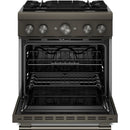  KitchenAid 30-inch, 4.1 cu. ft. Freestanding Commercial-Style Dual-Fuel Range KFDS930SBE IMAGE 2