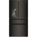 Whirlpool 36-inch, 21.86 cu. ft. French 4-Door Refrigerator with Water and Ice Dispensing System WRMC7036RV IMAGE 1