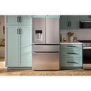  Whirlpool 36-inch, 21.86 cu. ft. French 4-Door Refrigerator with Water and Ice Dispensing System WRMC7036RZ IMAGE 10