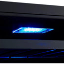  Forno 51-Bottle, 24-inch Wine Cooler with LED Lighting and Triple Glass Door FWCDR6634-24S IMAGE 7