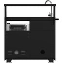  Forno 87,600 BTU Outdoor Kitchen with Gas Grill, Gas Pizza Oven, Sink Module, Bar and Beverage Center FODKT2551BLK IMAGE 11