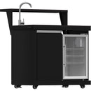  Forno 87,600 BTU Outdoor Kitchen with Gas Grill, Gas Pizza Oven, Sink Module, Bar and Beverage Center FODKT2568BLK IMAGE 8