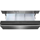  Frigidaire Professional 36-inch, 26.3 cu. ft. Freestanding French 4-Door Refrigerator with Custom-Flex® Temperature Drawer PRMS2790BF IMAGE 9