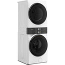  Whirlpool Stacked Washer/Dryer Electric Laundry Center YWEF5727TW IMAGE 5