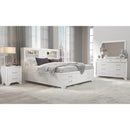  IFDC Beds Full Jordyn Full Bed - White IMAGE 3