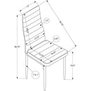  Monarch Dining Chair I 1271 IMAGE 3