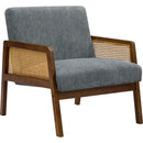 Blue/Walnut