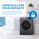 Danby Lave-linge à chargement frontal 24″ empilable DWM022D1DSDB [BOITE OUVERTE]