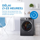 Danby Lave-linge à chargement frontal 24″ empilable DWM022D1DSDB [BOITE OUVERTE]