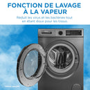 Danby Lave-linge à chargement frontal 24″ empilable DWM022D1DSDB [BOITE OUVERTE]