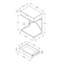 Monarch Accent Table I 3474 IMAGE 5