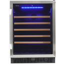 Silhouette 50-Bottle Stilton Series Wine Cellar with Digital Display SWC057D1BSS IMAGE 2